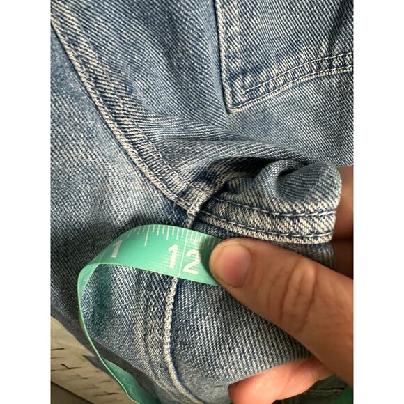 PacSun women’s jeans, high waisted patchwork cargo barrel cut packets streetwear - Picture 7 of 10